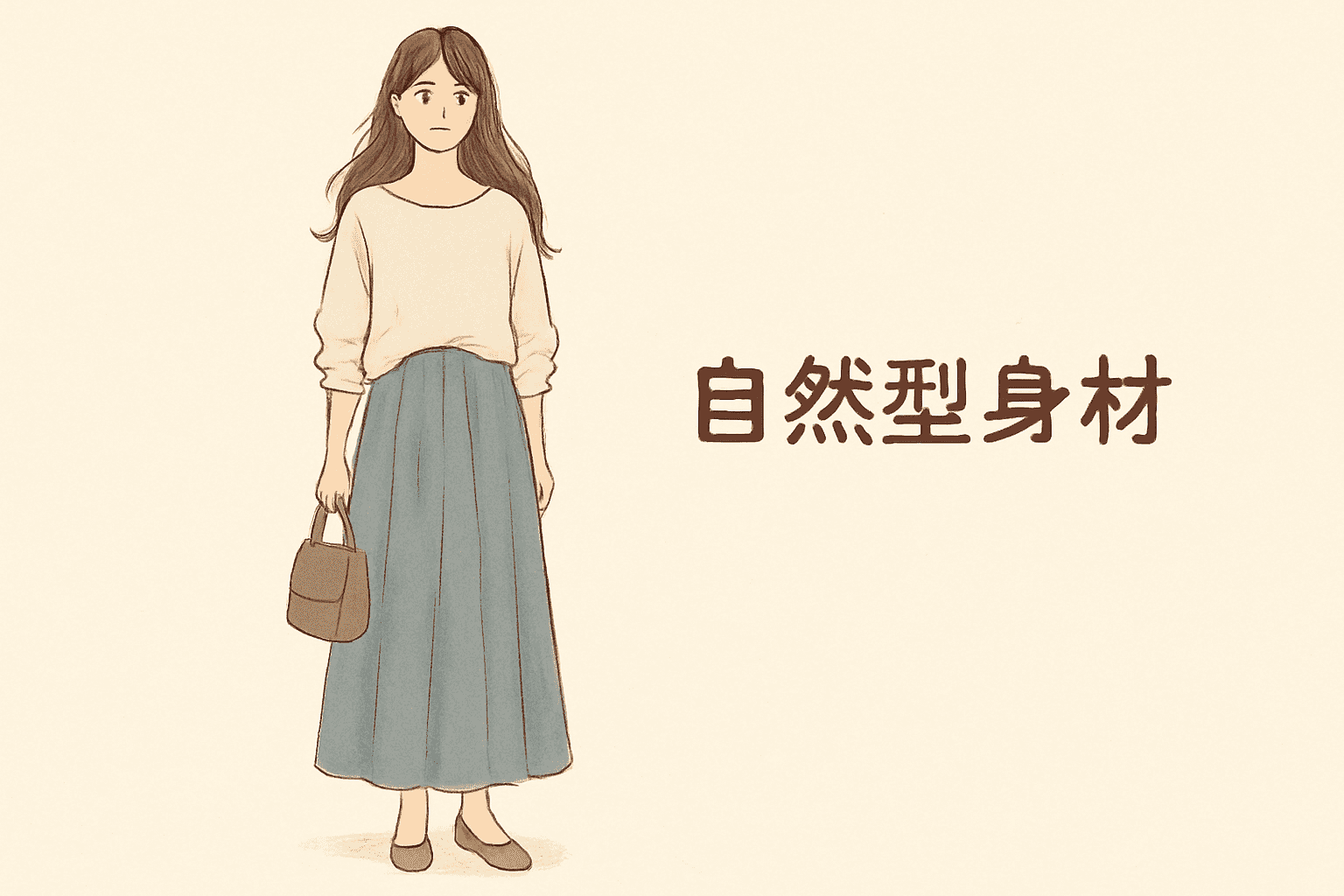 自然型身材是什麼?10大特徵認識自然型身材!穿搭建議+地雷一次看懂 1 自然型身材
